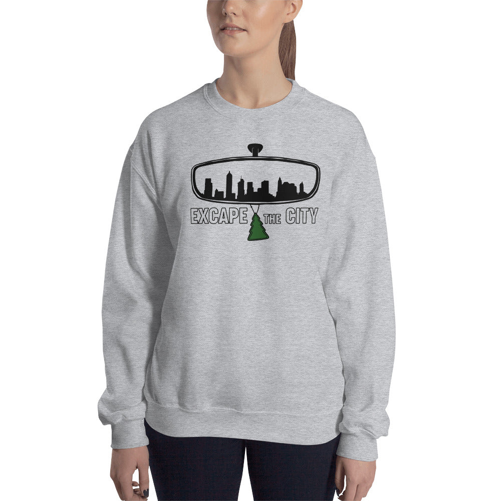 Excape The City Unisex Pullover | Gray